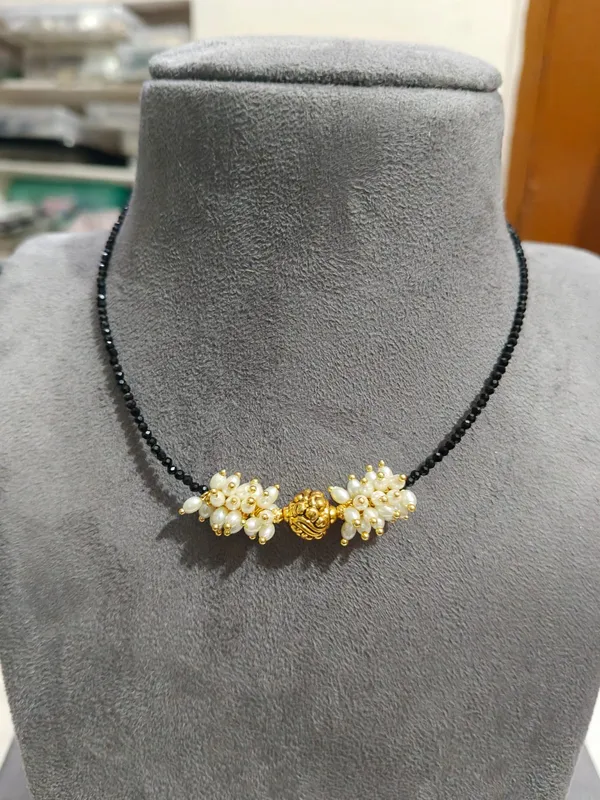 Gold_Nakshi_ball_with_Black_Beaded_with_rice_pearls_Mangalsutra_Necklace_For_Women
