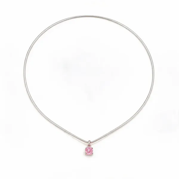 Silver_Tone_Pink_Pendant_Necklace_for_Women