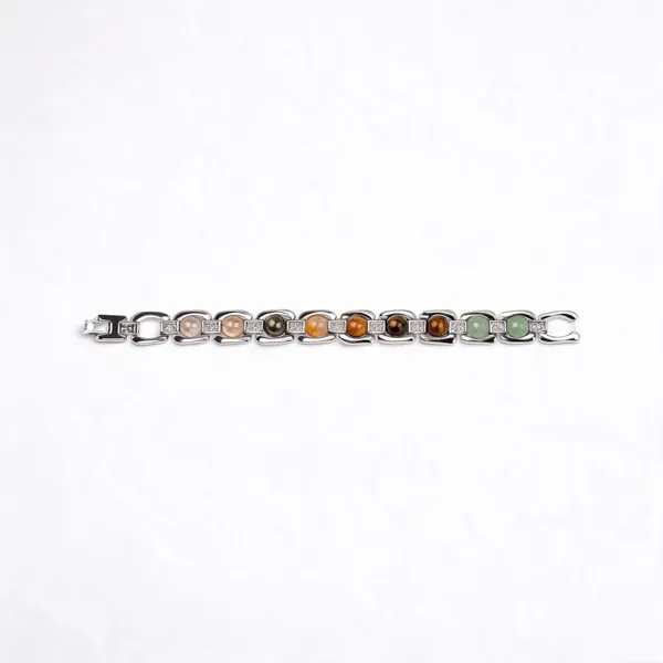 Silver_Tone_Beaded_Link_Bracelet_for_Men