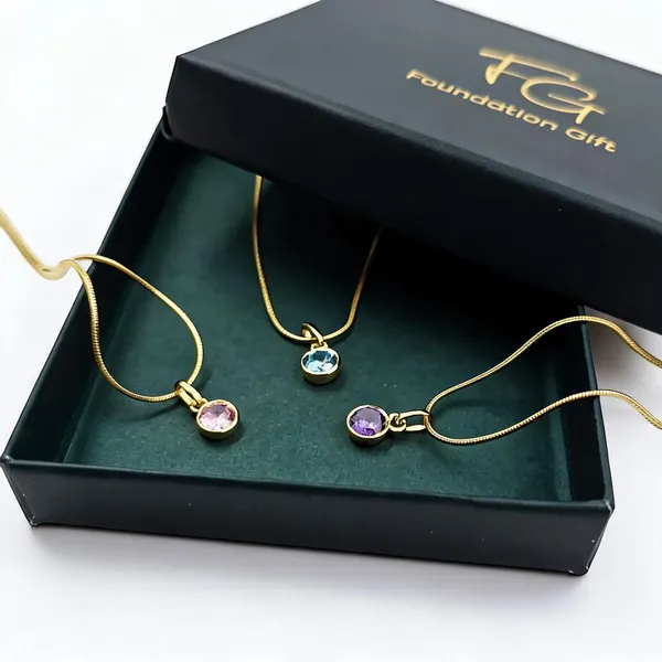 Gold_Tone_Three-Piece_Pendant_Necklace_Set_for_Women