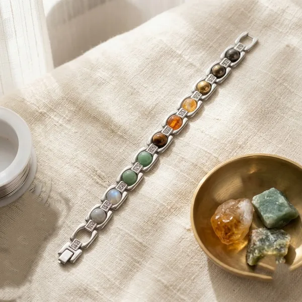 Silver_Tone_Beaded_Link_Bracelet_for_Men