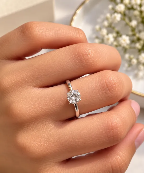 925_Elegant_Solitaire_Silver_Ring_for_Women_|_Timeless_Sparkle
