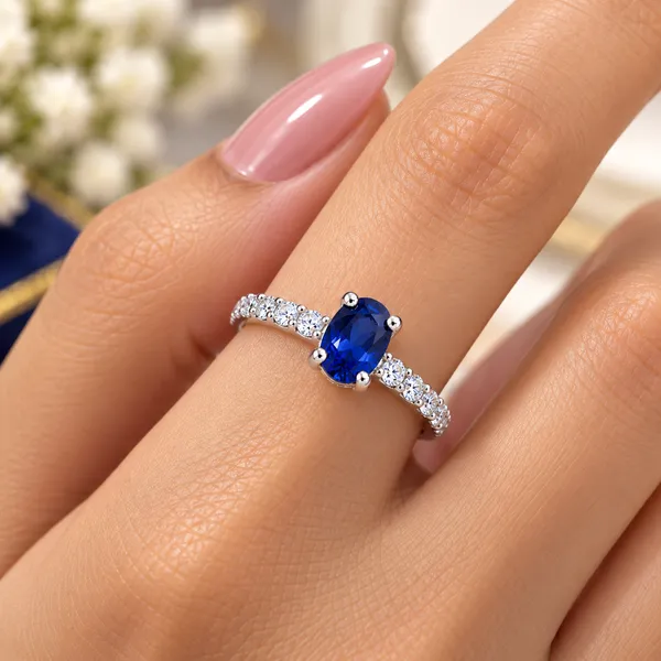 925_Silver_Blue_Stone_Elegant_Women’s_Ring_|_Stylish_Daily_Wear_Ring