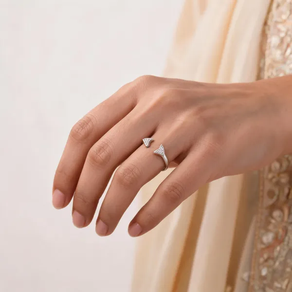 Silver_Tone_Open_Triangle_Crystal_Ring_For_Women