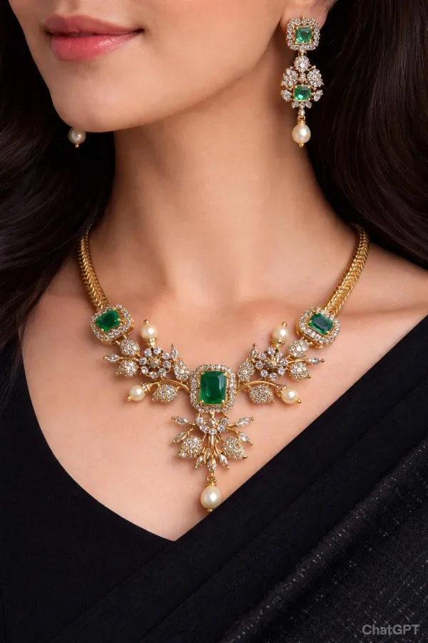 AD_Diamond_Antique_Necklace_Set