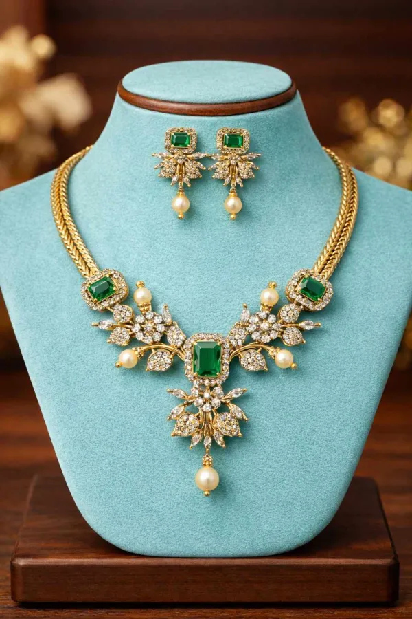 AD_Diamond_Antique_Necklace_Set