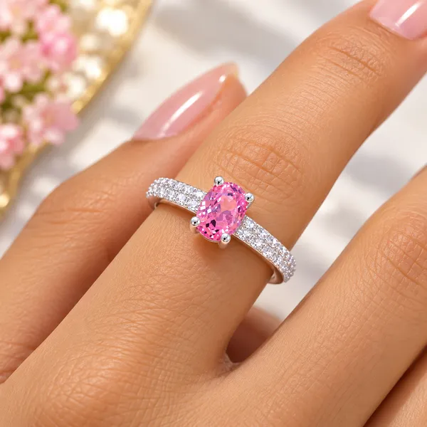 Premium_Pink_Stone_925_Silver_Ring_for_Women_|_Elegant_&_Stylish