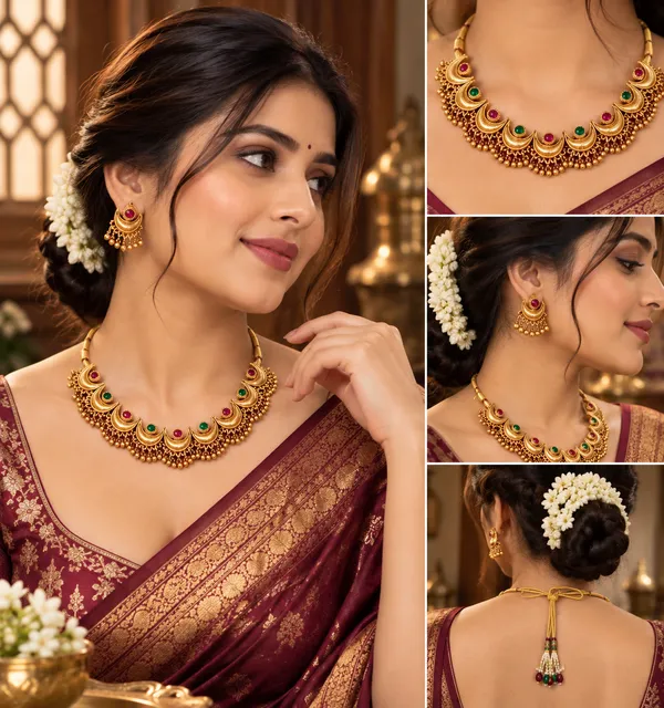 Traditional_Gold_Plated_Crescent_Necklace_Set_for_Women_|_Designer_Ethnic_Jewellery