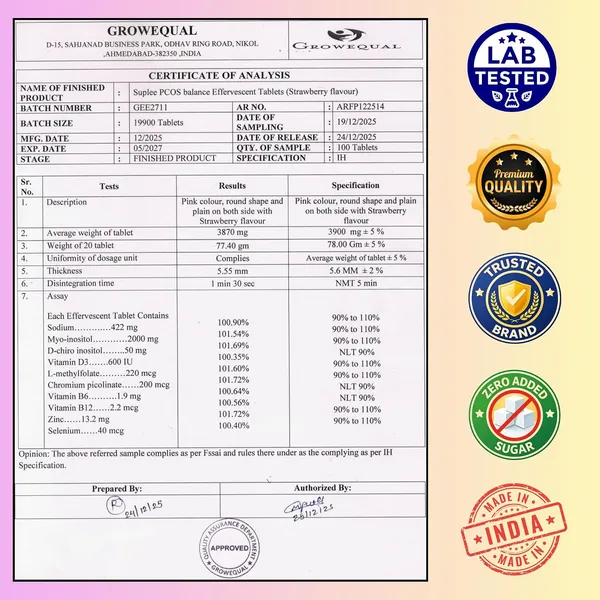 Suplee_Pcos_Balance_Supplement_For_Women_Myo_Inositol_D_Chiro_Inositol_40_1_Ratio_With_Zinc_Vit_D3_Folate_Chromium_Supports_Hormonal_Balance_Strawberry_Flavor_20_Effervescent_Tablets