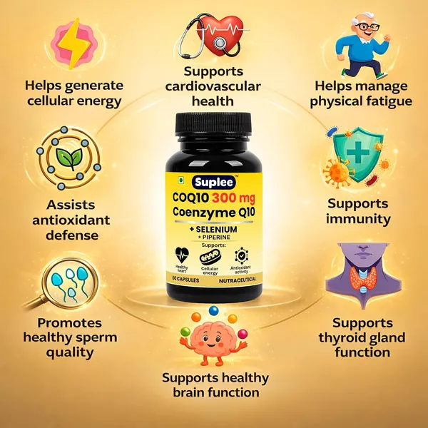Suplee_Coq10_300mg_With_Selenium_40mcg_Piperine_7mg_Coenzyme_Q10_High_Absorption_Supplement_For_Heart_Health_Energy_Antioxidant_Support_60_Veg_Capsules