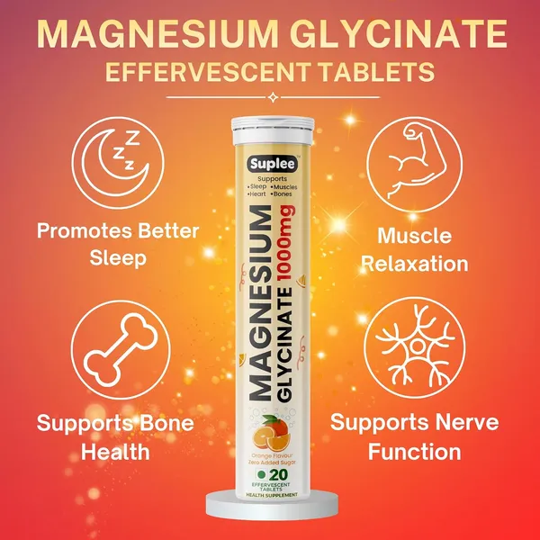 Suplee_Magnesium_Glycinate_Effervescent_Tablets_1000mg_Orange_20_Count_-_Pack_of_2