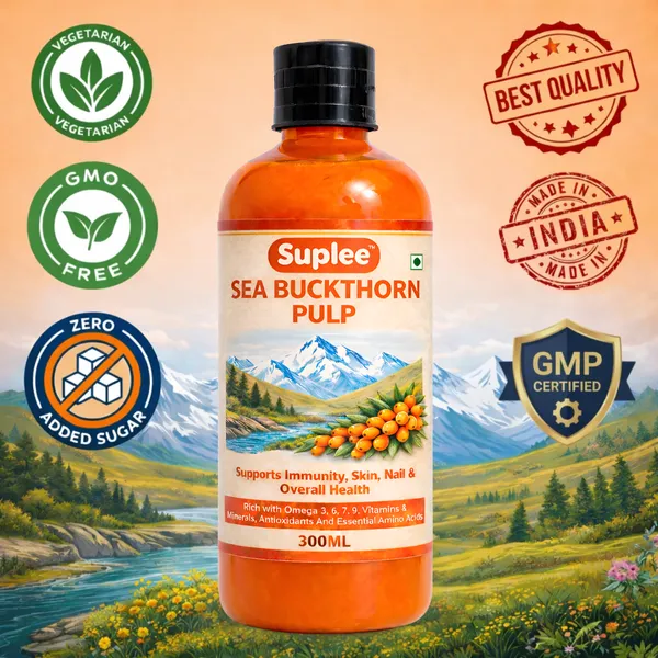 Suplee_99.9%_Pure_Himalayan_Sea_Buckthorn_Pulp_300ml_|_Original_&_Natural_Seabuckthorn_Pulp_Concentrate_Rich_in_Omega_3,_6,_7_&_9_|_Sugar_Free_Immunity_Booster_&_Antioxidant_Supplement_for_Radiant_Skin,_Hair_&_Overall_Health_|_300ml