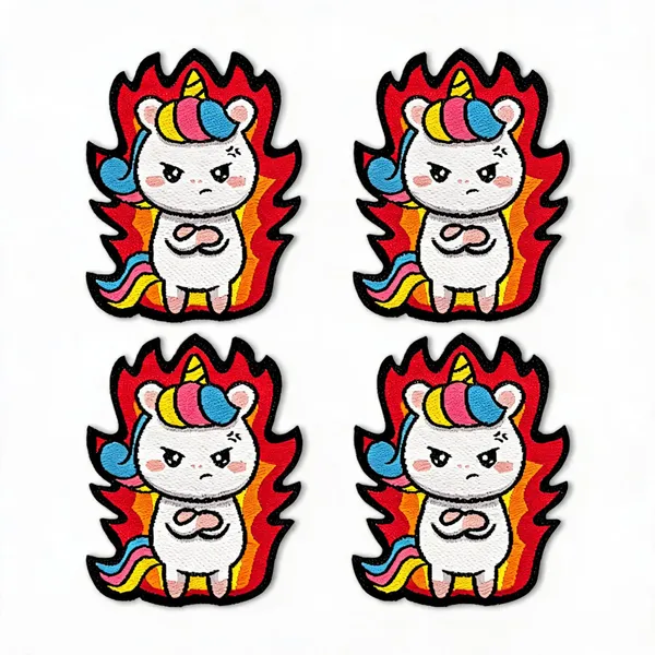 Angry_Unicorn_Solo_Patch_Pack_Of_4