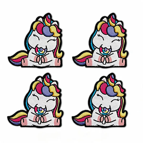 Munching_Unicorn_Solo_Patch_Pack_Of_4