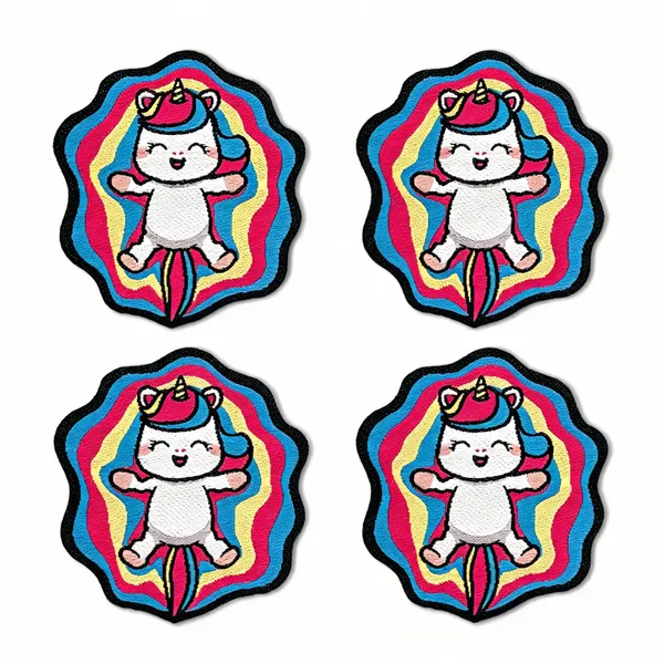 Swimming_Unicorn_Solo_Patch_Pack_Of_4