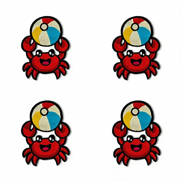 Volley_Crab_Solo_Patch_Pack_Of_4