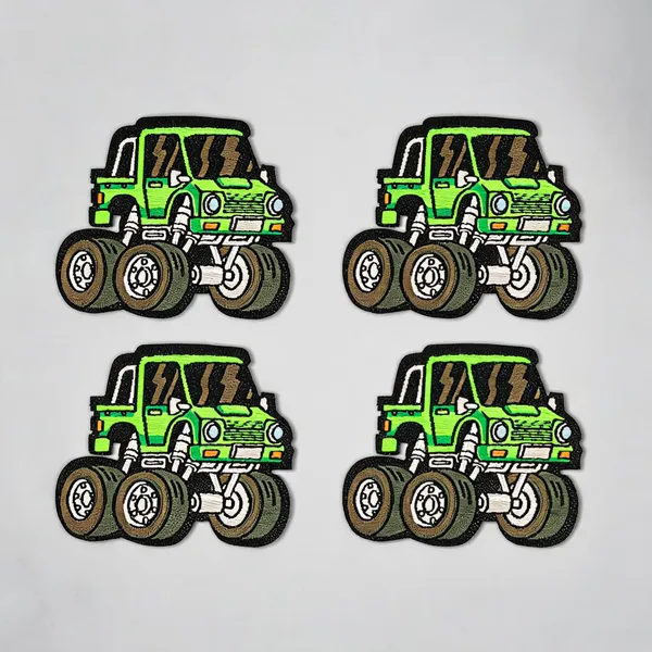 Monster_Truck_Solo_Patch_Pack_Of_4