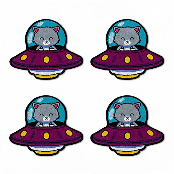 Ufo_Cat_Solo_Patch_Pack_Of_4