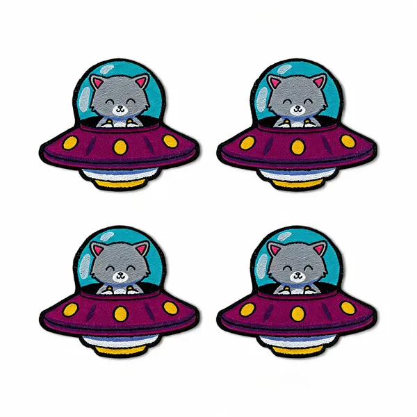 Ufo_Cat_Solo_Patch_Pack_Of_4