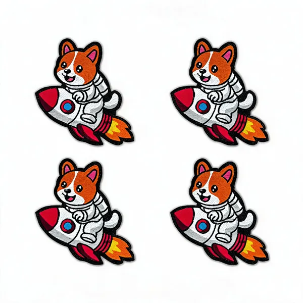 Rocket_Pup_Solo_Patch_Pack_Of_4