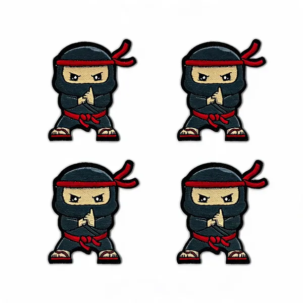 Ninja_Kid_Solo_Patch_Pack_Of_4