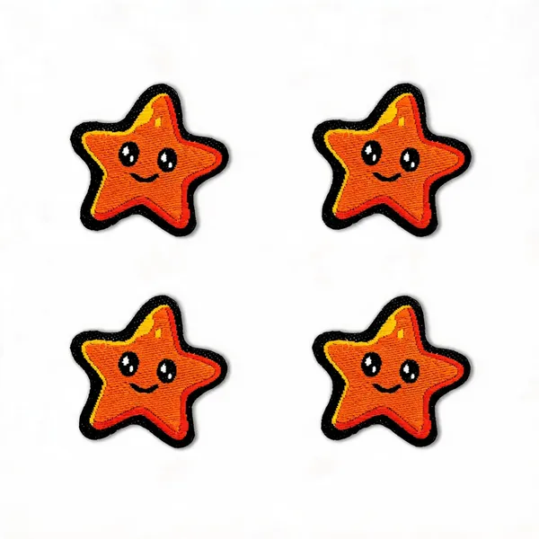 Orange_Star_Fish_Solo_Patch_Pack_Of_4