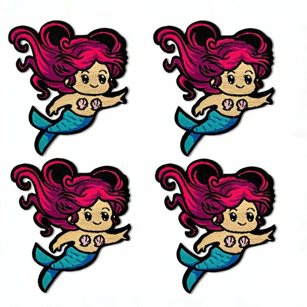 Blue_Mermaid_Solo_Patch_Pack_Of_4