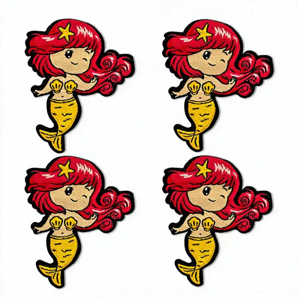 Yellow_Mermaid_Solo_Patch_Pack_Of_4