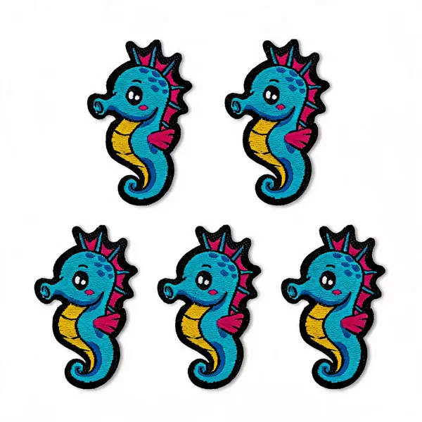 Blue_Seahorse_Solo_Patch_Pack_Of_5