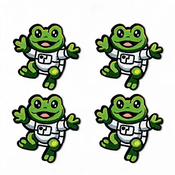 Astro_Frog_Solo_Patch_Pack_Of_4