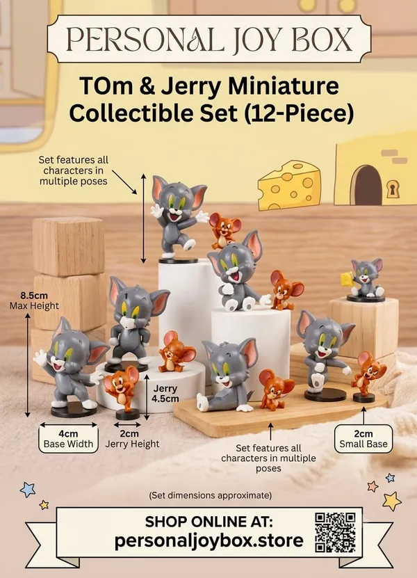 Tom_and_Jerry_Black_Base_12pcs_set