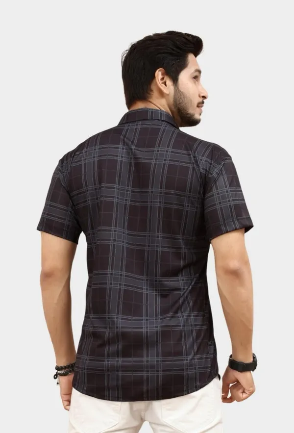 Black_Cotton_Regular_Fit_Checkered_Half_Sleeve_Shirt_For_Men