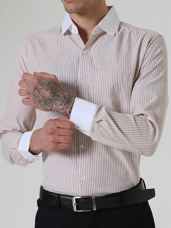 Beige_Cotton_Regular_Fit_Striped_Formal_Shirt_For_Men