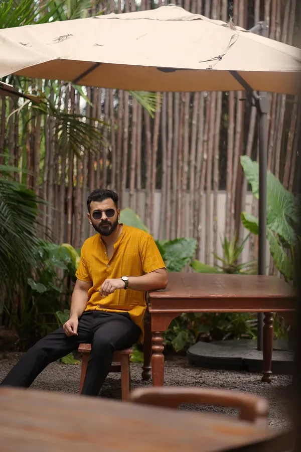 Mustard_Cotton_Relaxed_Fit_Checked_Short_Sleeve_Shirt_For_Men