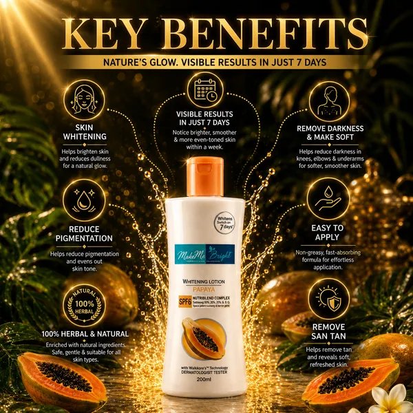 Makemebright_Papaya_Brightening_Body_Lotion_Visible_Results_In_7_Days_Default_Title