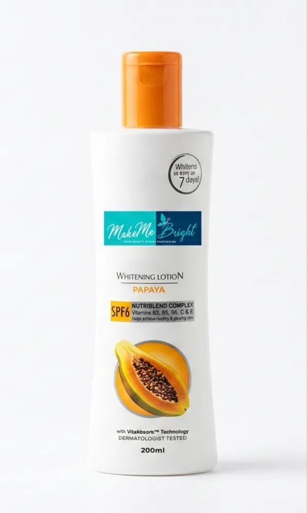 Makemebright_Papaya_Brightening_Body_Lotion_Visible_Results_In_7_Days_Default_Title