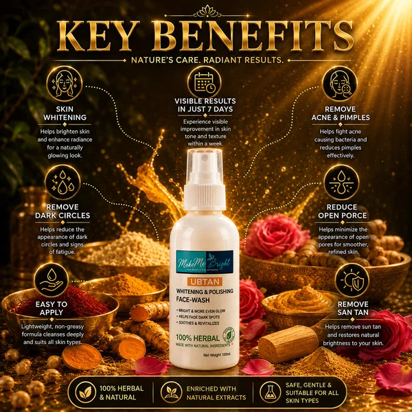 Makeme_Bright_Ubtan_Face_Wash_Herbal_Whitening_Polishing_Face_Wash_With_Turmeric_Sandalwood_Natural_Ingredients_For_Bright_Clear_Even_Looking_Skin_100ml_Default_Title