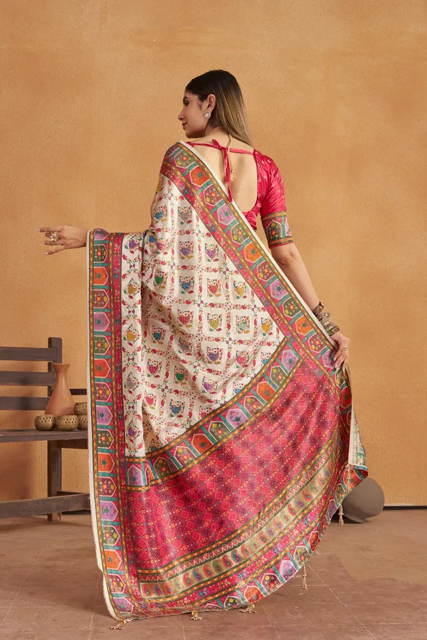Off_White_Satin_Silk_Patola_Saree