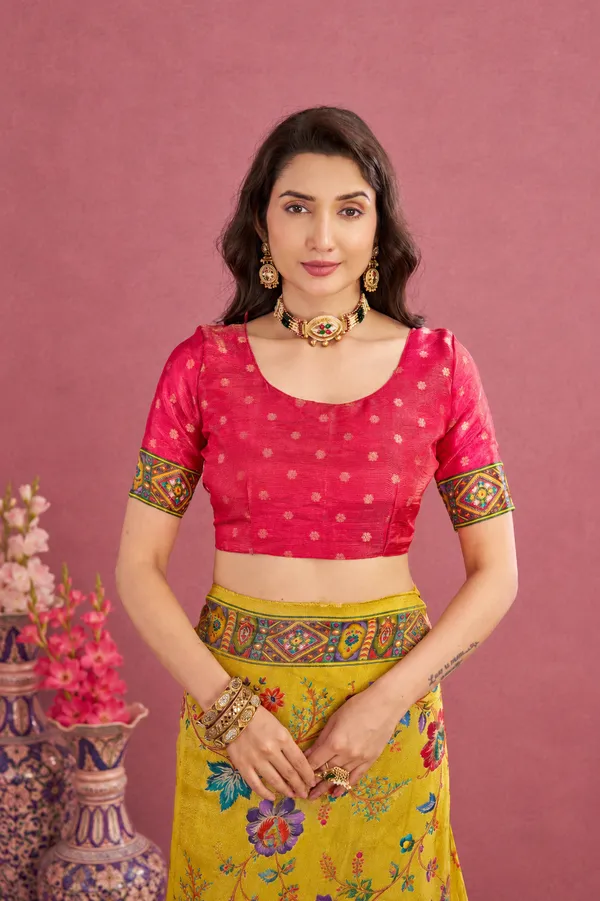 Mustard_Yellow_Viscose_Tissue_Silk_Saree