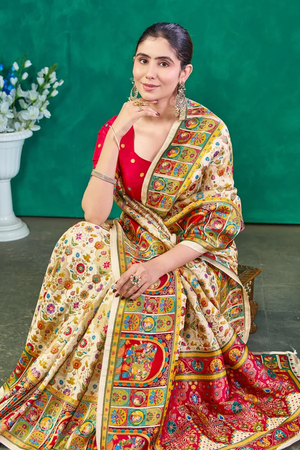 Off_White_Dola_Silk_Saree