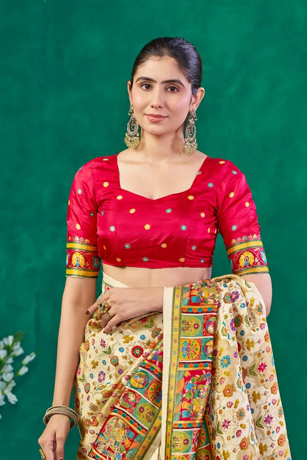 Off_White_Dola_Silk_Saree