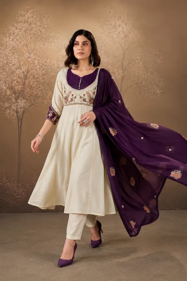 Cream_And_Wine_Roman_Glass_Silk_Embroidered_Anarkali_Set_With_Dupatta