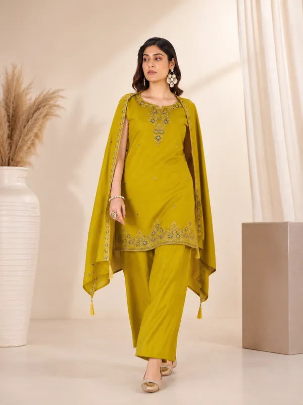 Mustard_Yellow_Roman_Silk_Embroidered_Kurta_Palazzo_Set_With_Dupatta