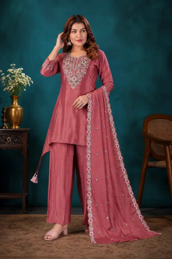 Old_Rose_Pure_Natural_Crepe_Sharara_Suit_Set