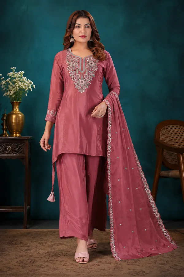 Old_Rose_Pure_Natural_Crepe_Sharara_Suit_Set