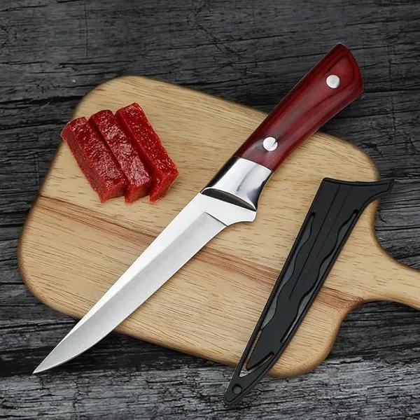 Professional_Boning_Knife_with_Ergonomic_Wooden_Handle,_Sharp_Stainless_Steel_Kitchen_Cutting_Knife_for_Vegetable_Cutting,_Fruits_Slicing_&_Precision_Food_Preparation