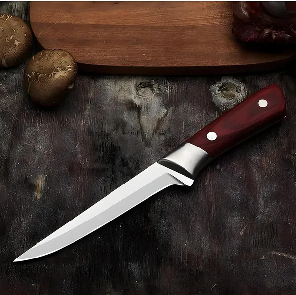 Professional_Boning_Knife_with_Ergonomic_Wooden_Handle,_Sharp_Stainless_Steel_Kitchen_Cutting_Knife_for_Vegetable_Cutting,_Fruits_Slicing_&_Precision_Food_Preparation