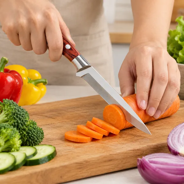 Professional_Boning_Knife_with_Ergonomic_Wooden_Handle,_Sharp_Stainless_Steel_Kitchen_Cutting_Knife_for_Vegetable_Cutting,_Fruits_Slicing_&_Precision_Food_Preparation