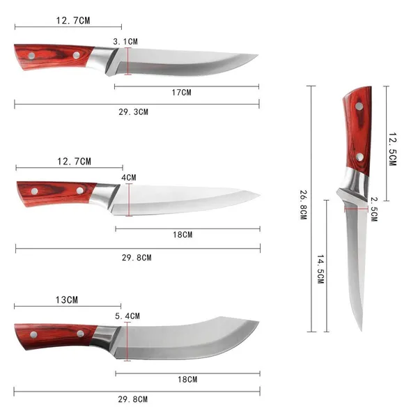 Professional_Kitchen_Utility_Cutter_Set_of_4_Stainless_Steel_Sharp_Edge_Food_Prep_Slicer_with_Ergonomic_Wooden_Design_Handle_for_Fruits,_Vegetables,_Meat_Multipurpose_Home_&_Restaurant_Use