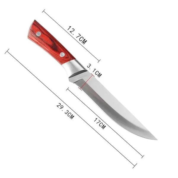 Chef_Kitchen_Knife_8_Inch_Stainless_Steel_Sharp_Cutting_Knife_with_Wooden_Handle,_Multipurpose_Cooking_Knife_for_Meat,_Vegetables,_Fruits_&_Daily_Kitchen_Use